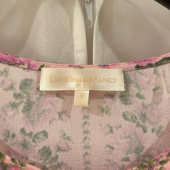 LoveShackFancy Floral Blouse - Picture 3 of 3